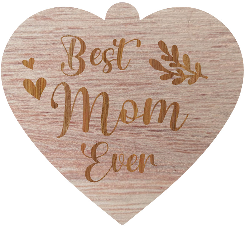 Heart Shaped Wooden Hanging Sign