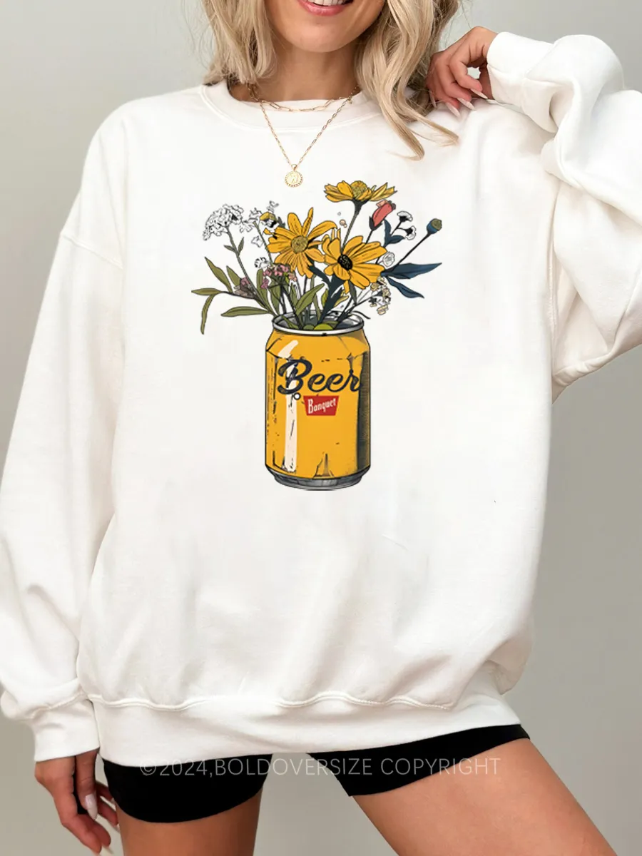 Vintage Floral Sweatshirt