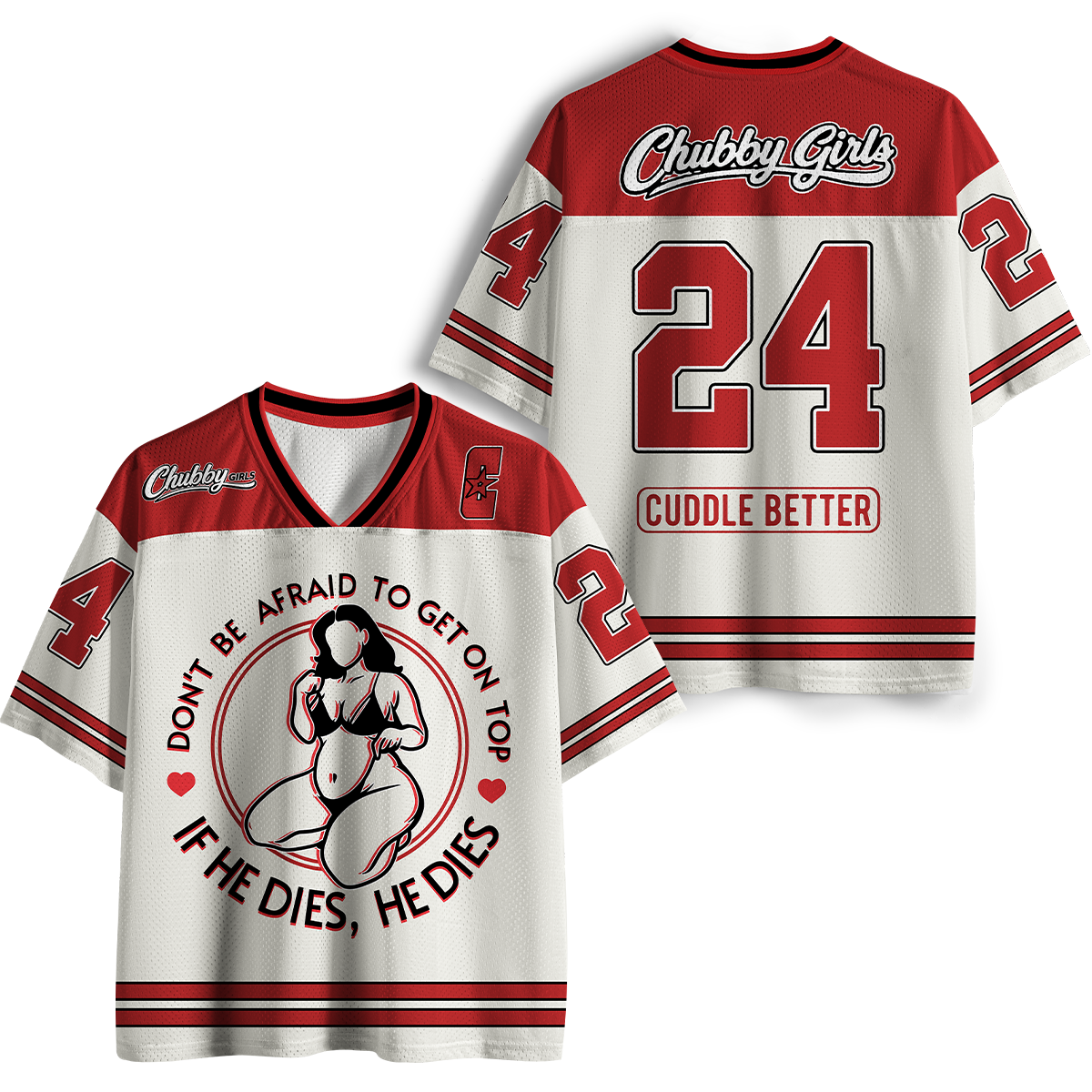 Personalized Vintage Don't Be Afraid To Be On Top If He Dies Mesh Jersey