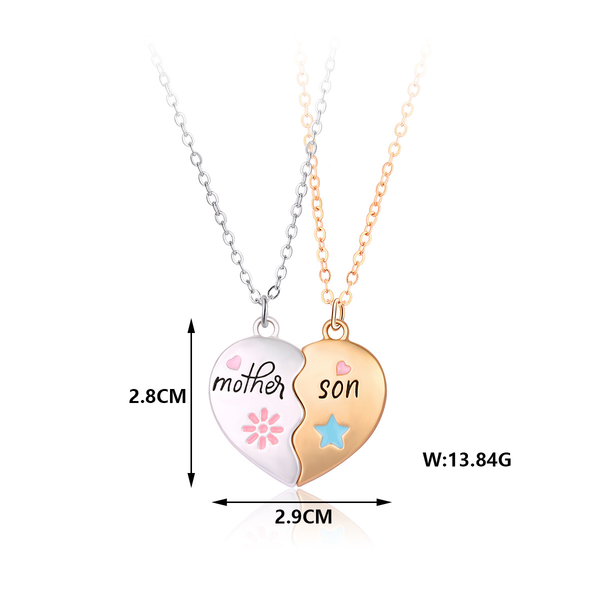 Mother's Day Parent-child Magnetic Necklace