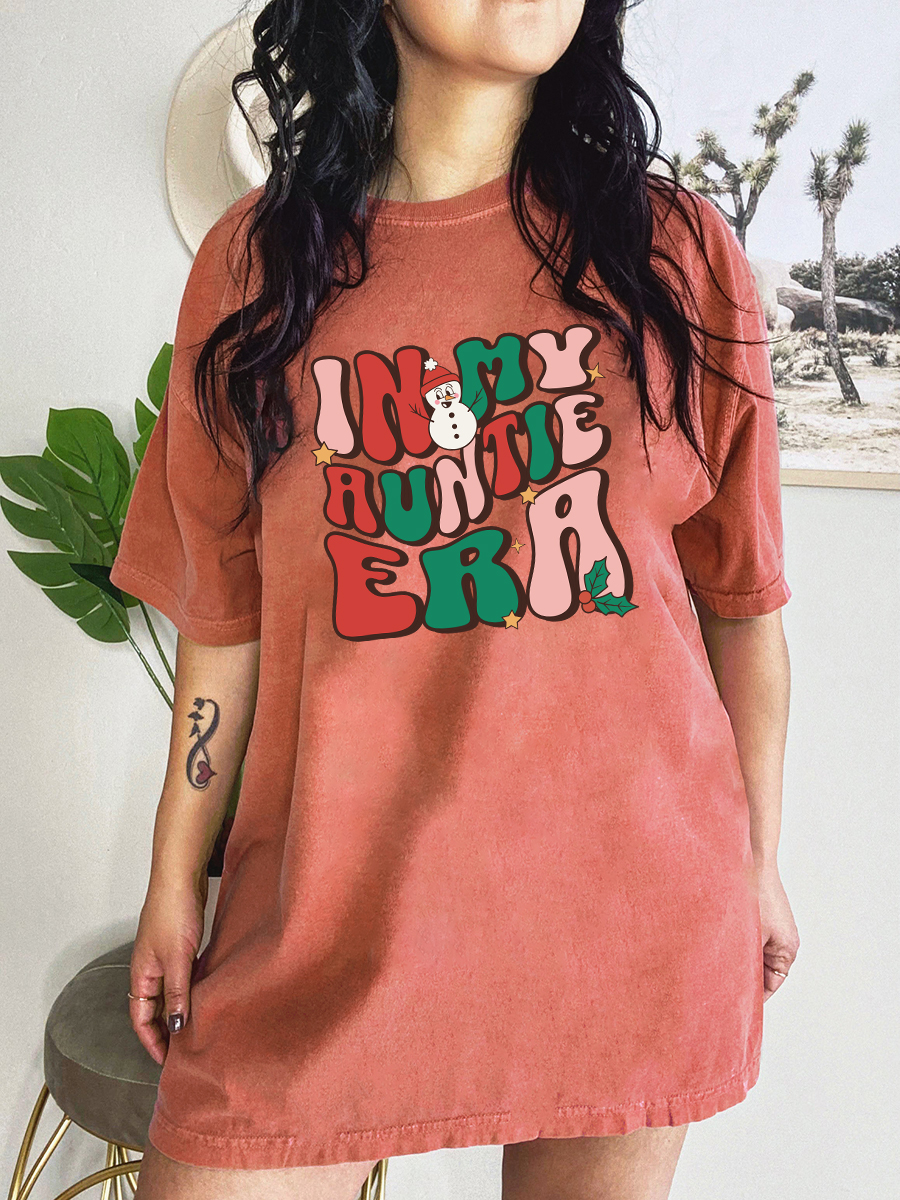 In My Auntie Era Plus Size T-Shirt