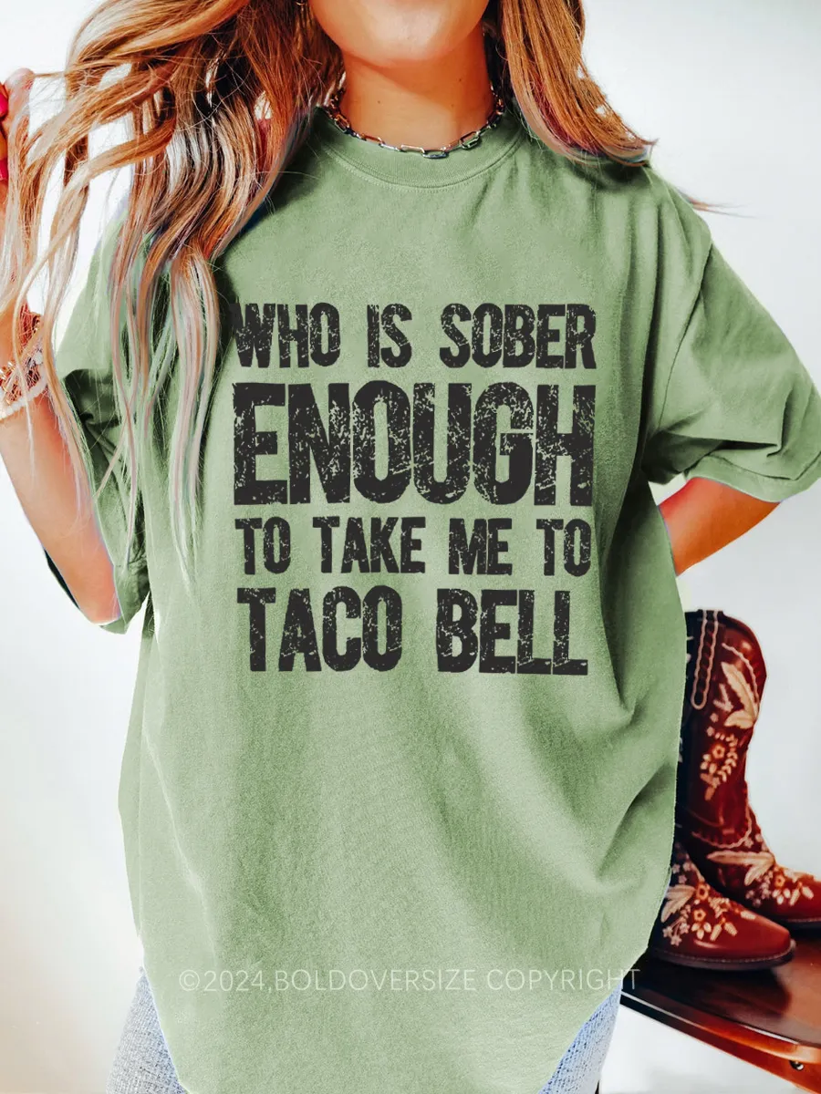 Vintage Sober Enough Tee