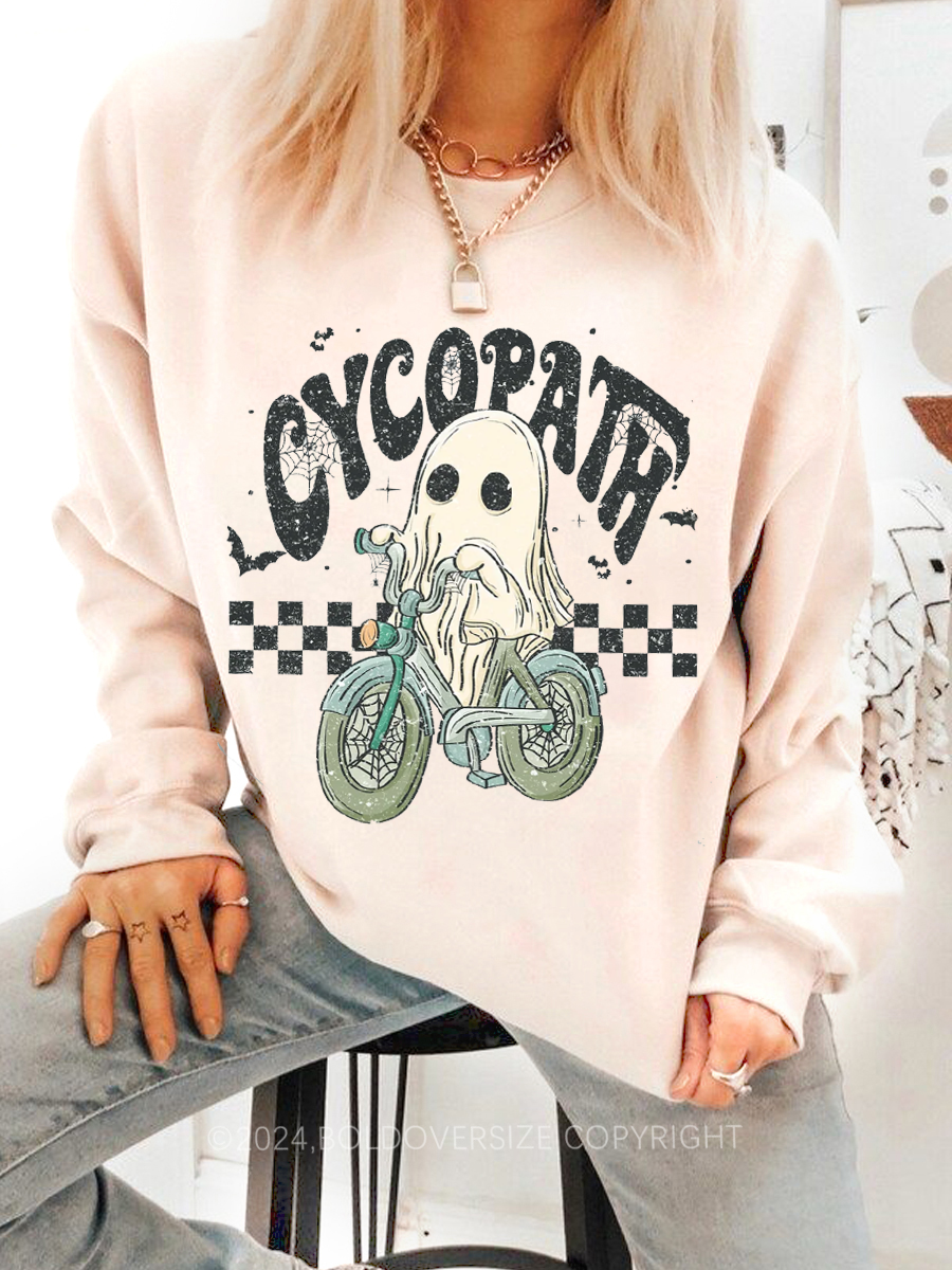 Vintage Cycopath Ghost Sweatshirt