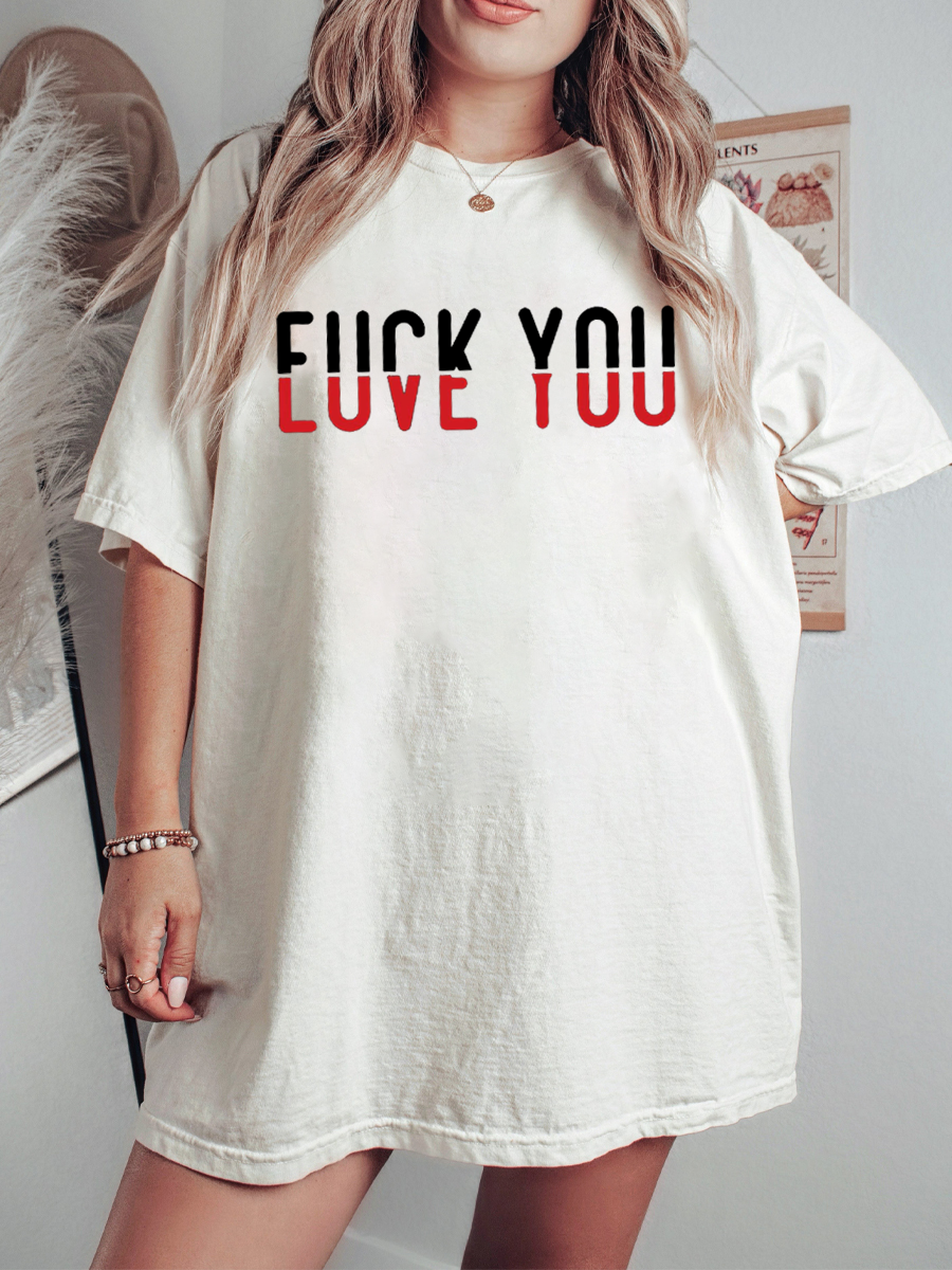 Vintage Love You Tee