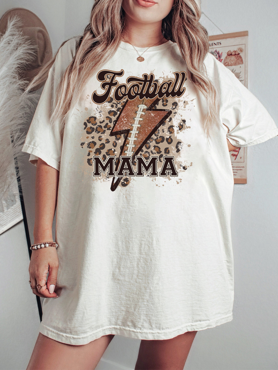 Vintage Football Mama Tee