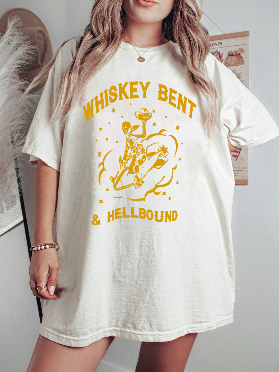 Vintage Whiskey Bent Hellbound T-Shirt