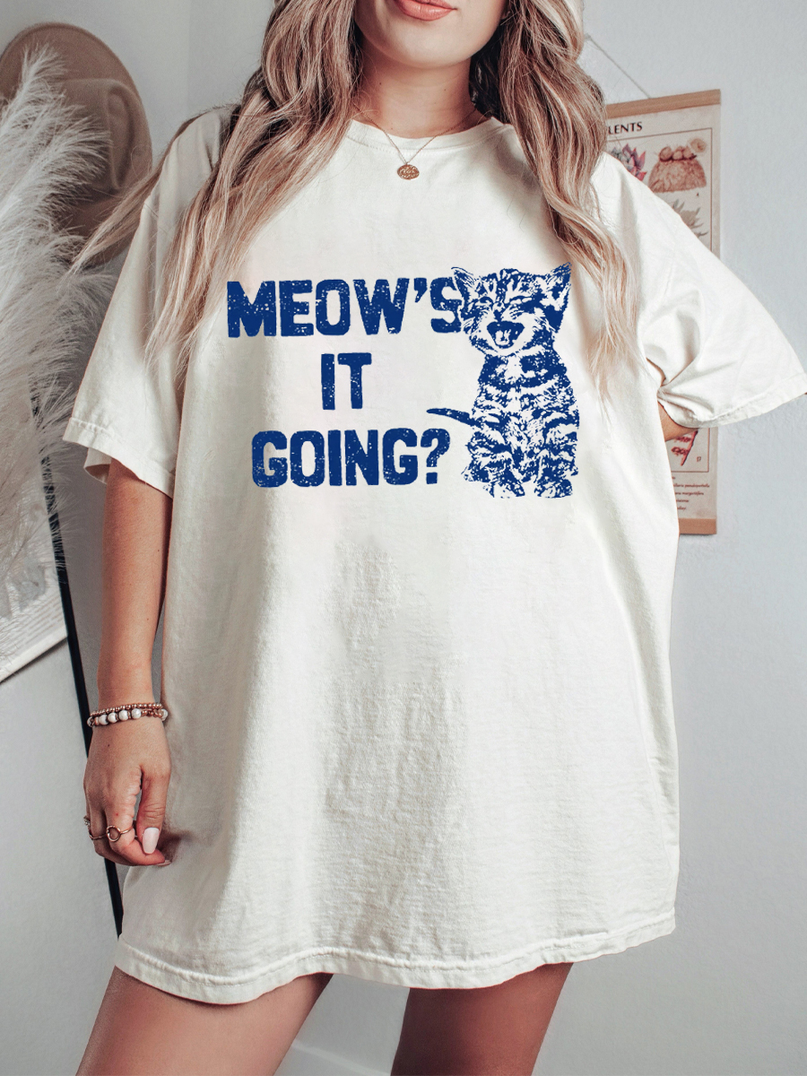 Vintage Meow's It Going T-Shirt