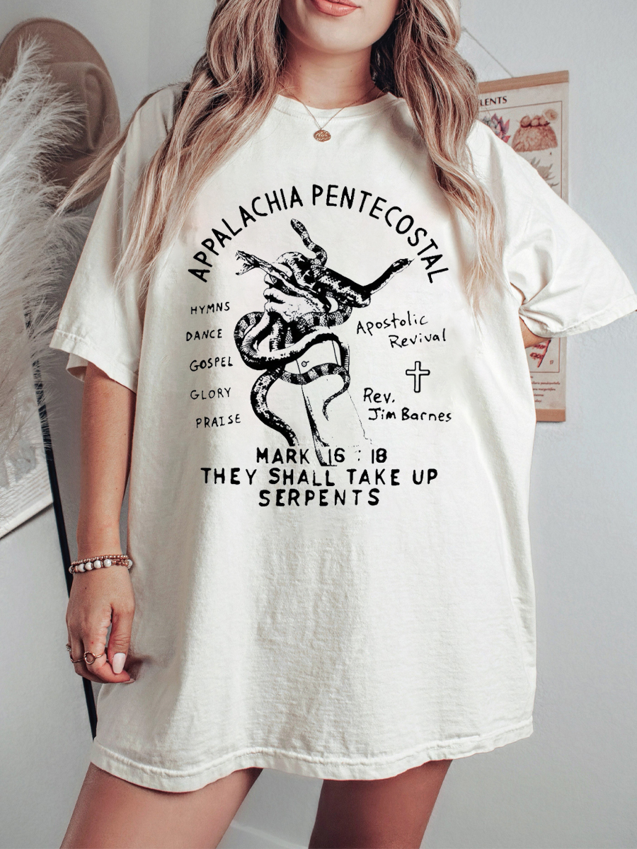 Vintage Snake Handling Church T-Shirt