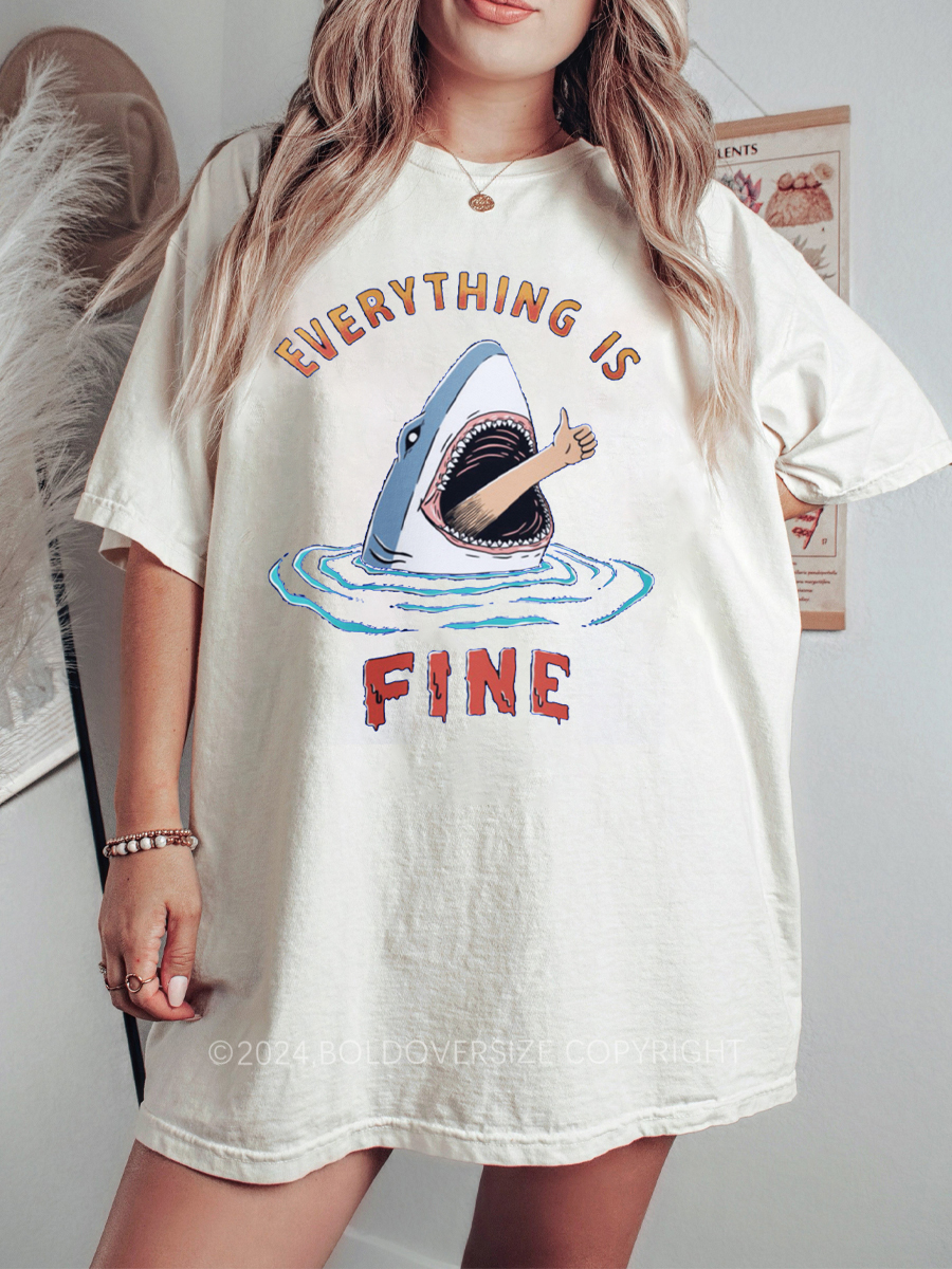 Vintage Everything Is Fine Tee