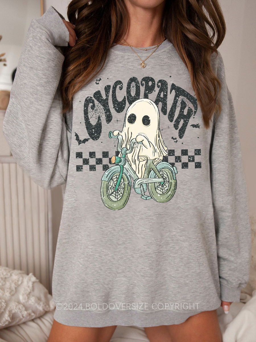 Vintage Cycopath Ghost Sweatshirt