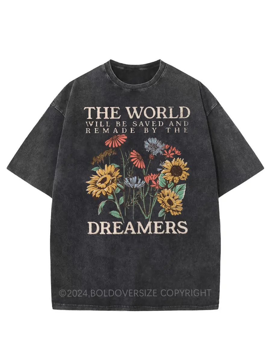 Vintage Bookstagram Washed T-Shirt