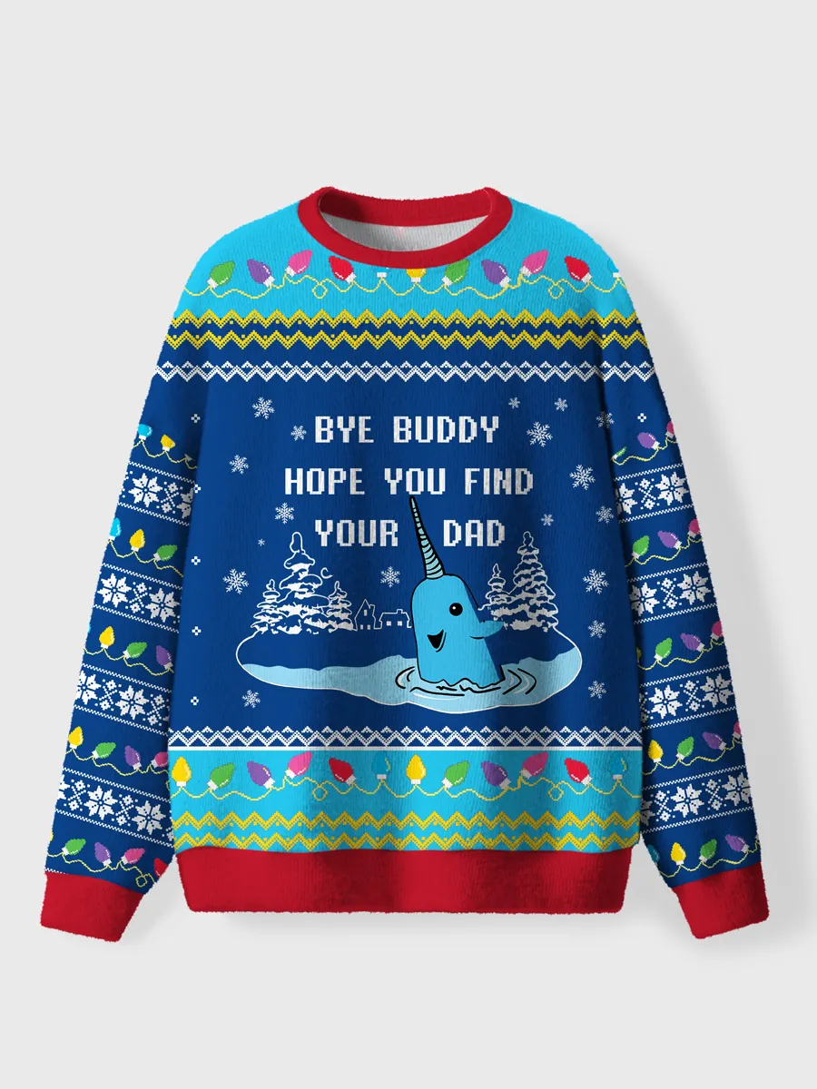Vintage Hope You Find Your Dad Ugly Sweater