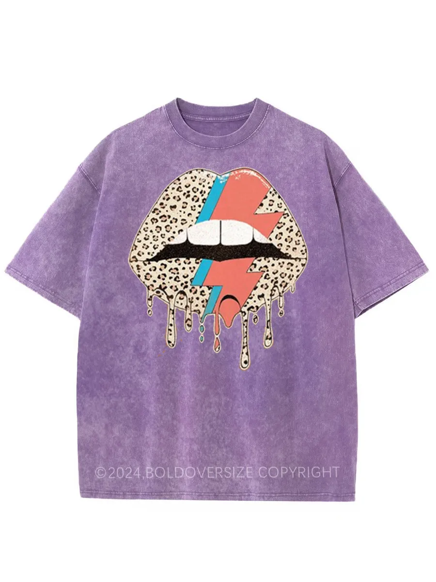 Vintage Coral Mineral Washed T-Shirt