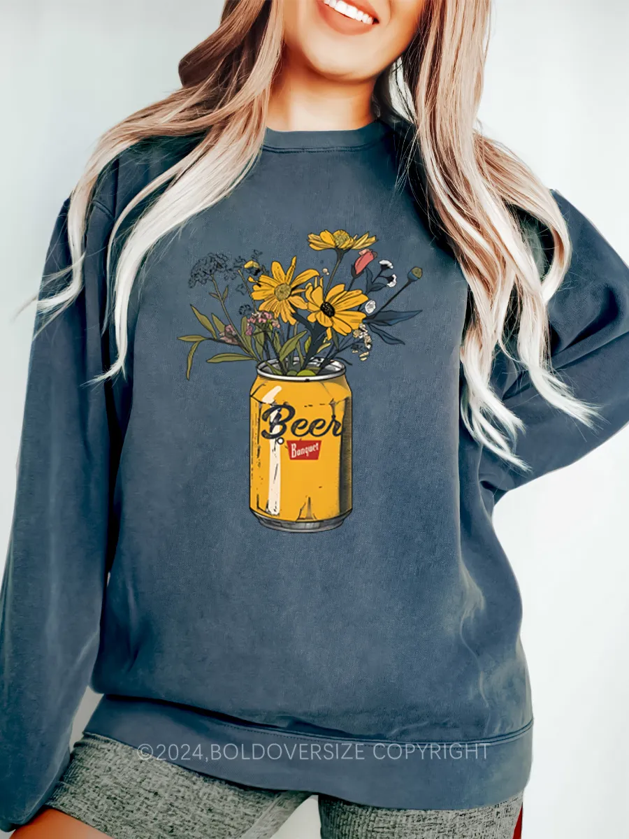 Vintage Floral Sweatshirt