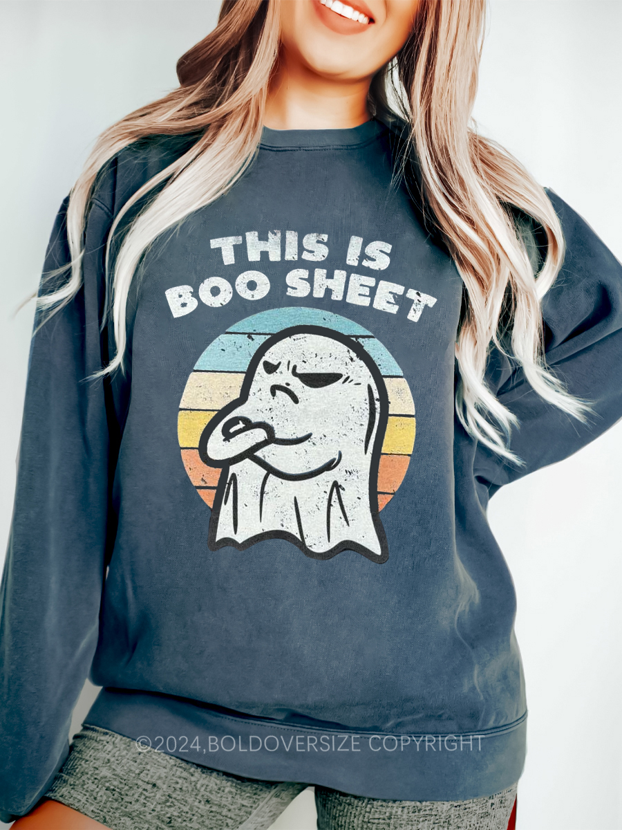 Vintage This Is Boo Sheet Sweatshirt