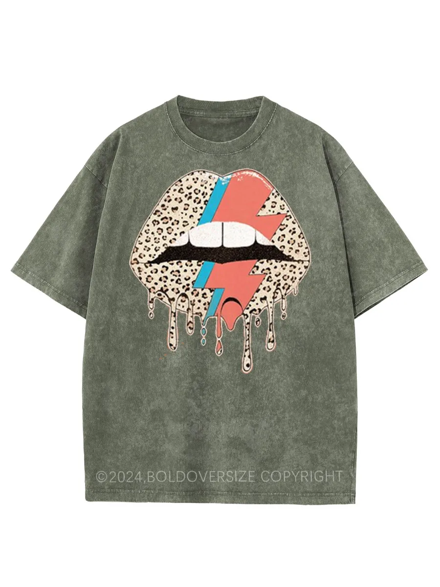 Vintage Coral Mineral Washed T-Shirt