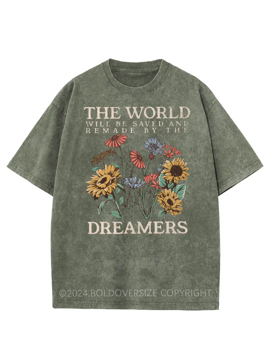 Vintage Bookstagram Washed T-Shirt