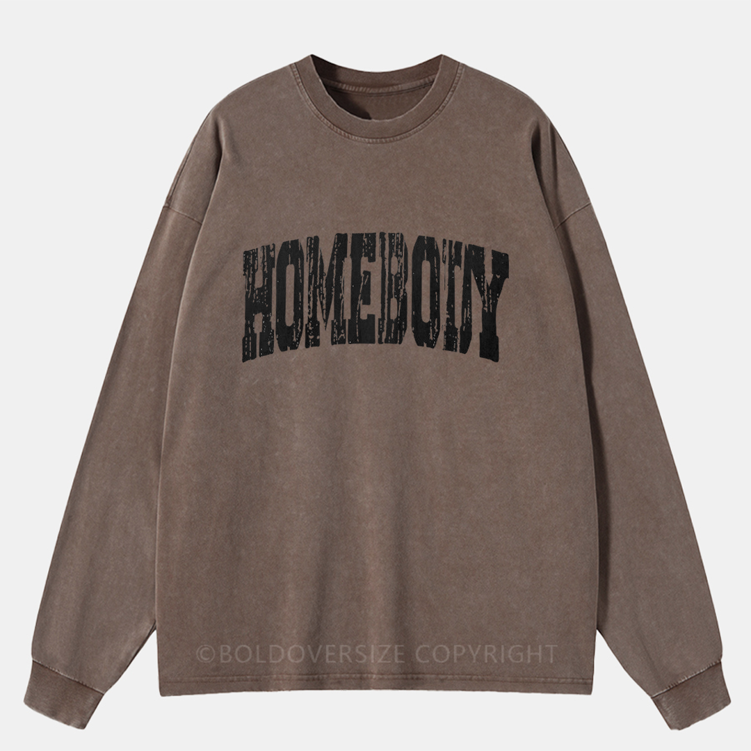 HomebodyWashed Long Sleeve Shirt