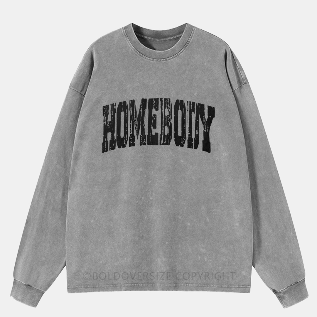 HomebodyWashed Long Sleeve Shirt