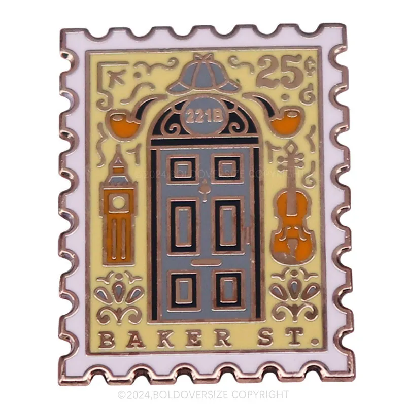 221B Baker Street Pin