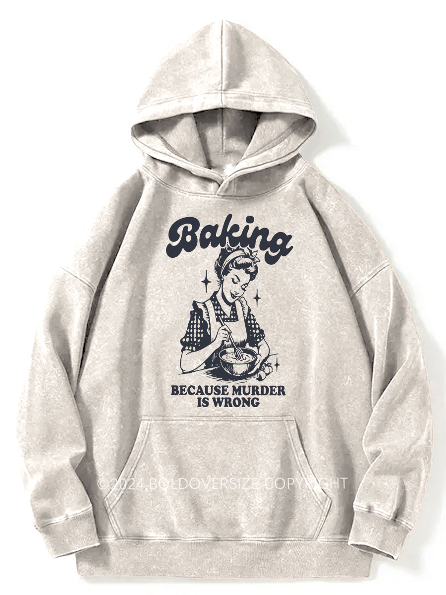 Vintage Baking Washed Hoodie