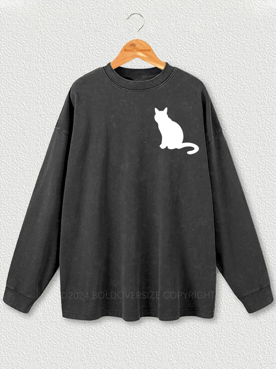 Vintage Twist The Bones Washed Long Sleeve Shirt