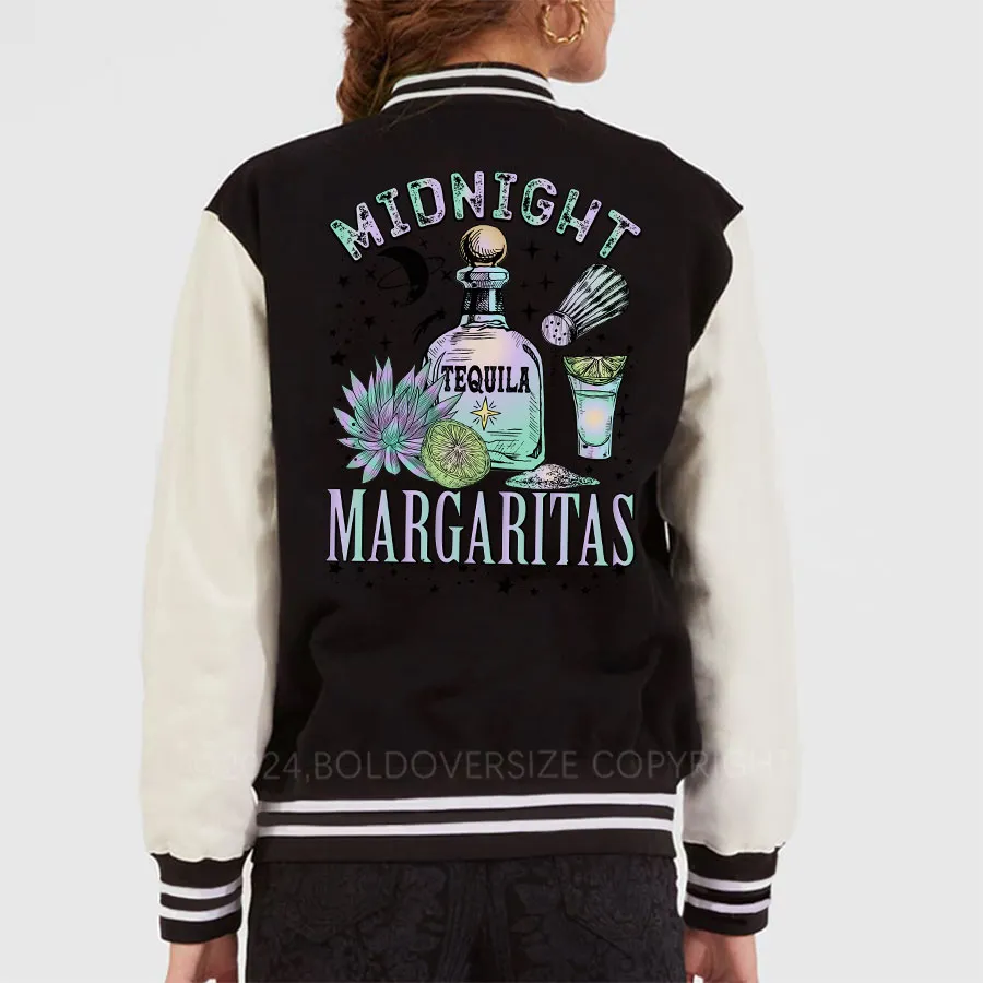 Vintage Midnight Tequila Unisex Baseball Jacket