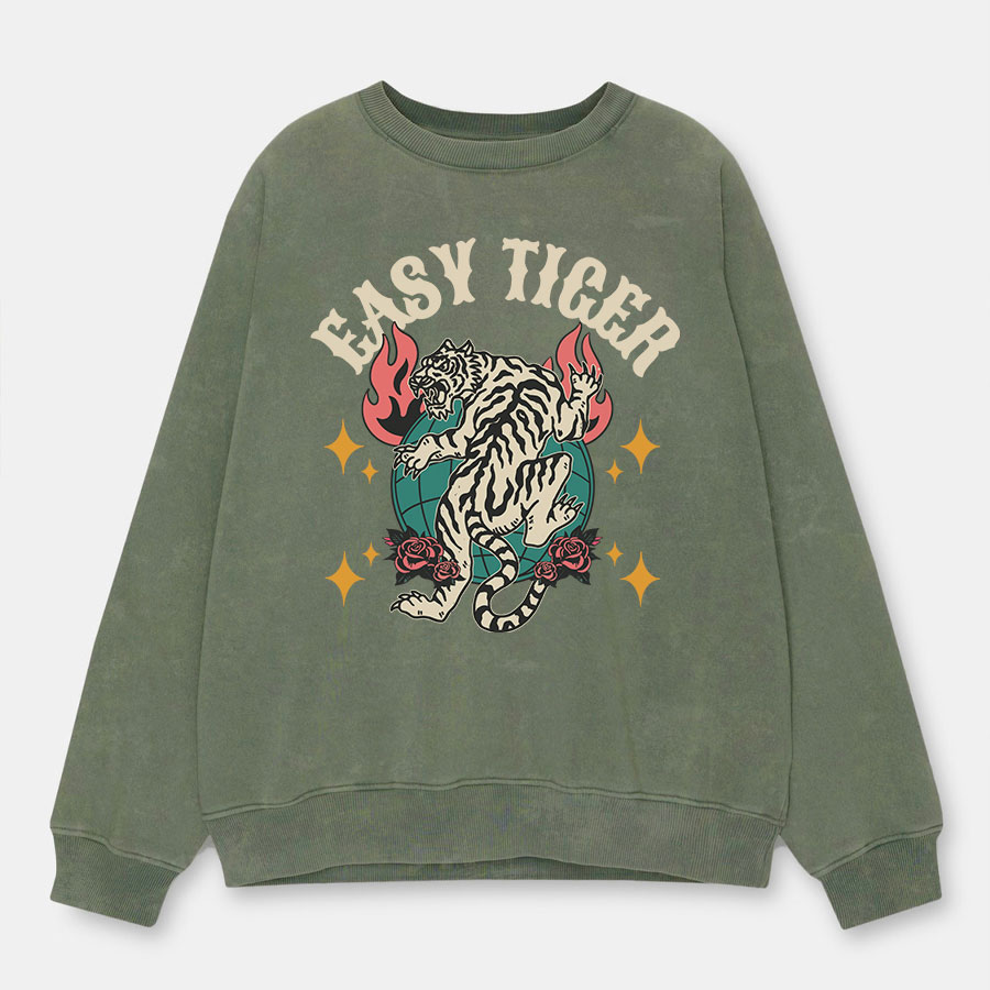 Vintage Easy Tiger Washed Sweatshirt