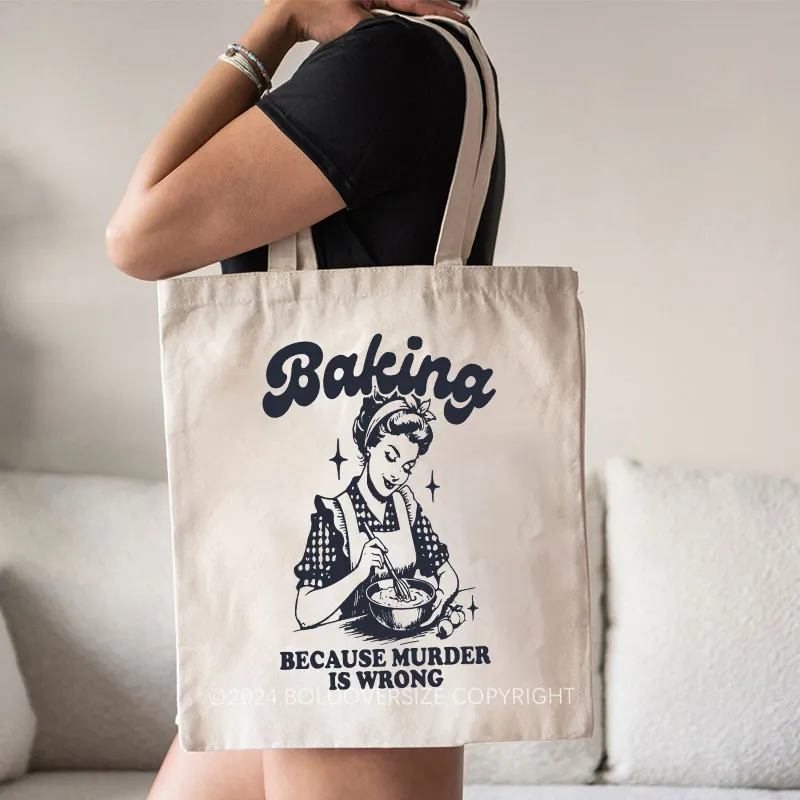 Vintage Baking Tote Bag