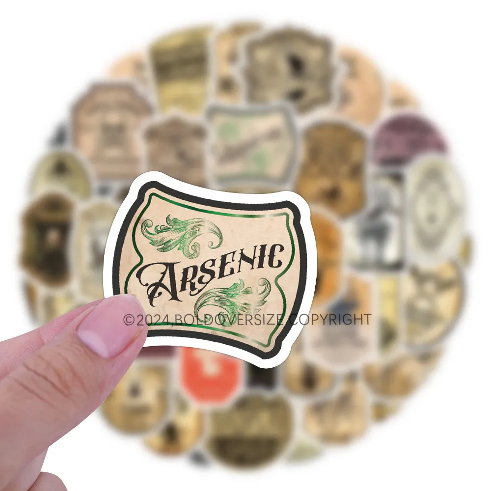 60pcs Potion Label Sticker