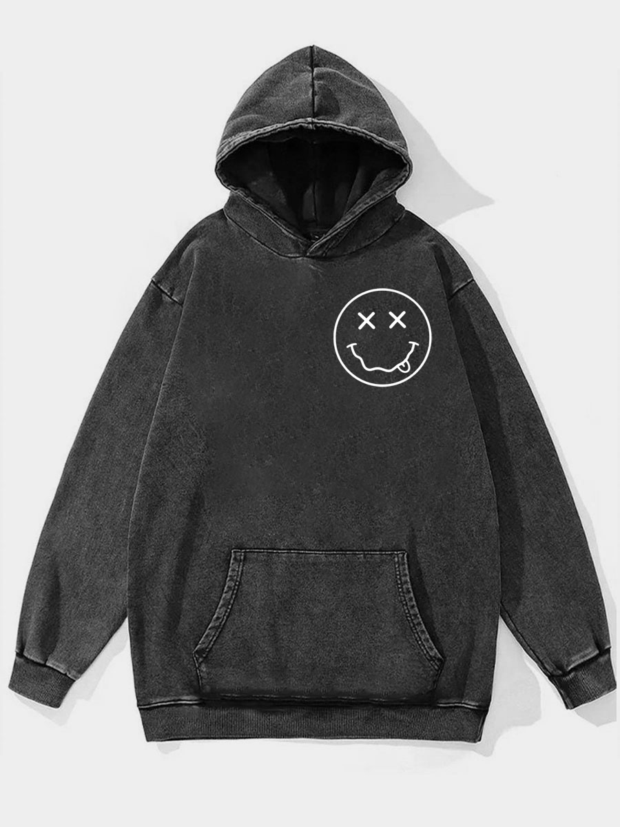 Plussize Bigger Person Washed Hoodie