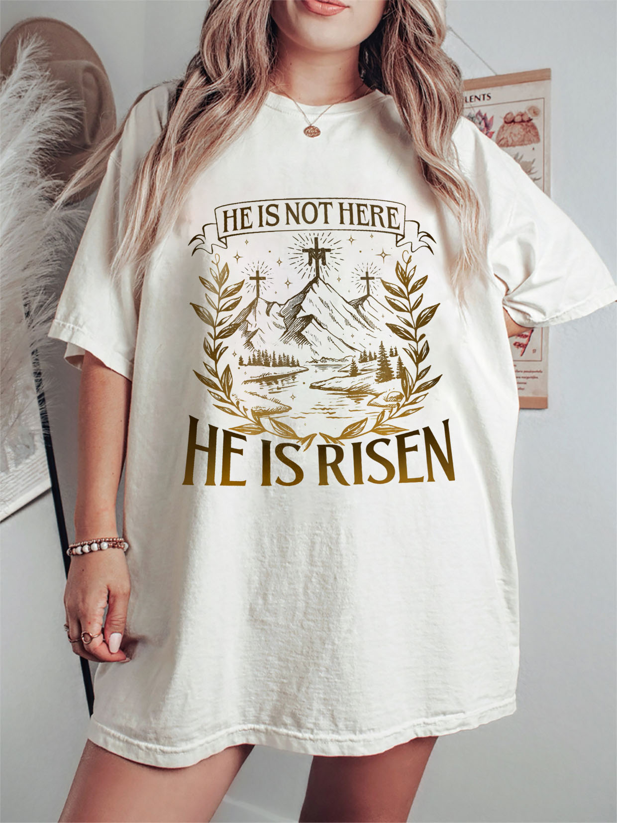 Vintage Christian Easter Tee