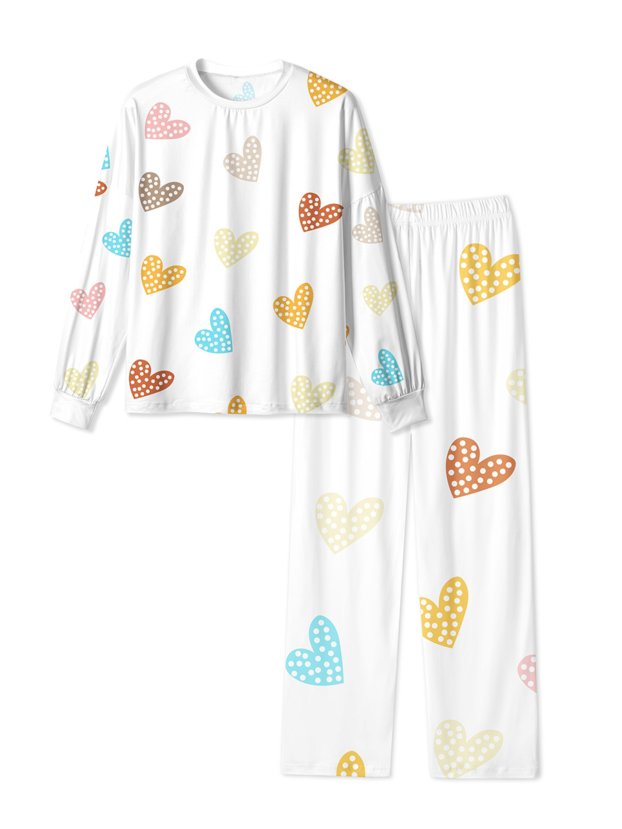 Vintage Candy Hearts Pajamas