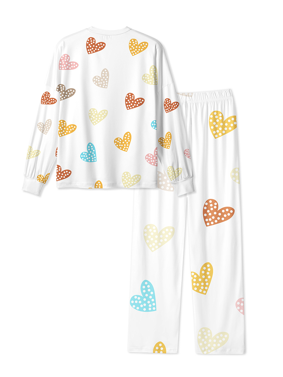 Vintage Candy Hearts Pajamas
