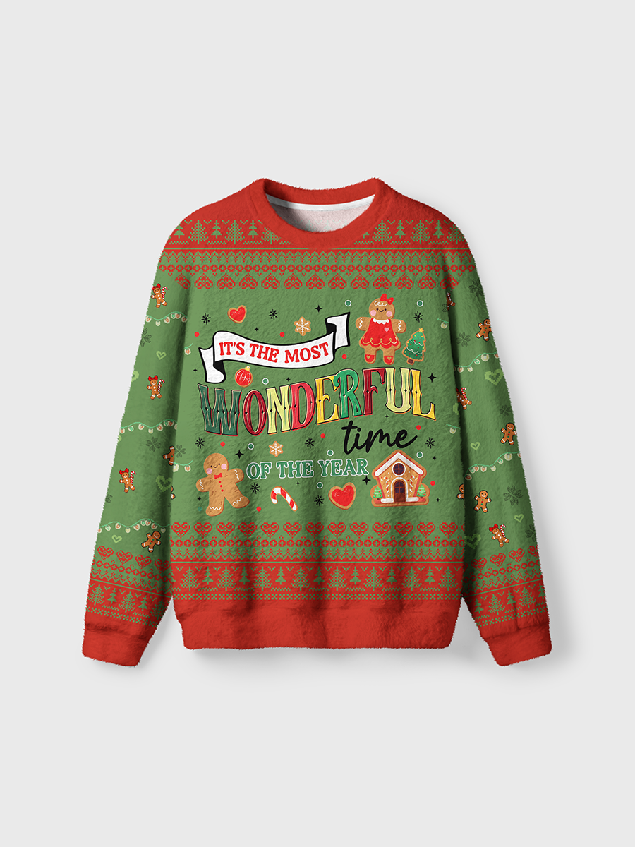Vintage It'S The Most Wonderful Time Of The Year Ugly Sweater