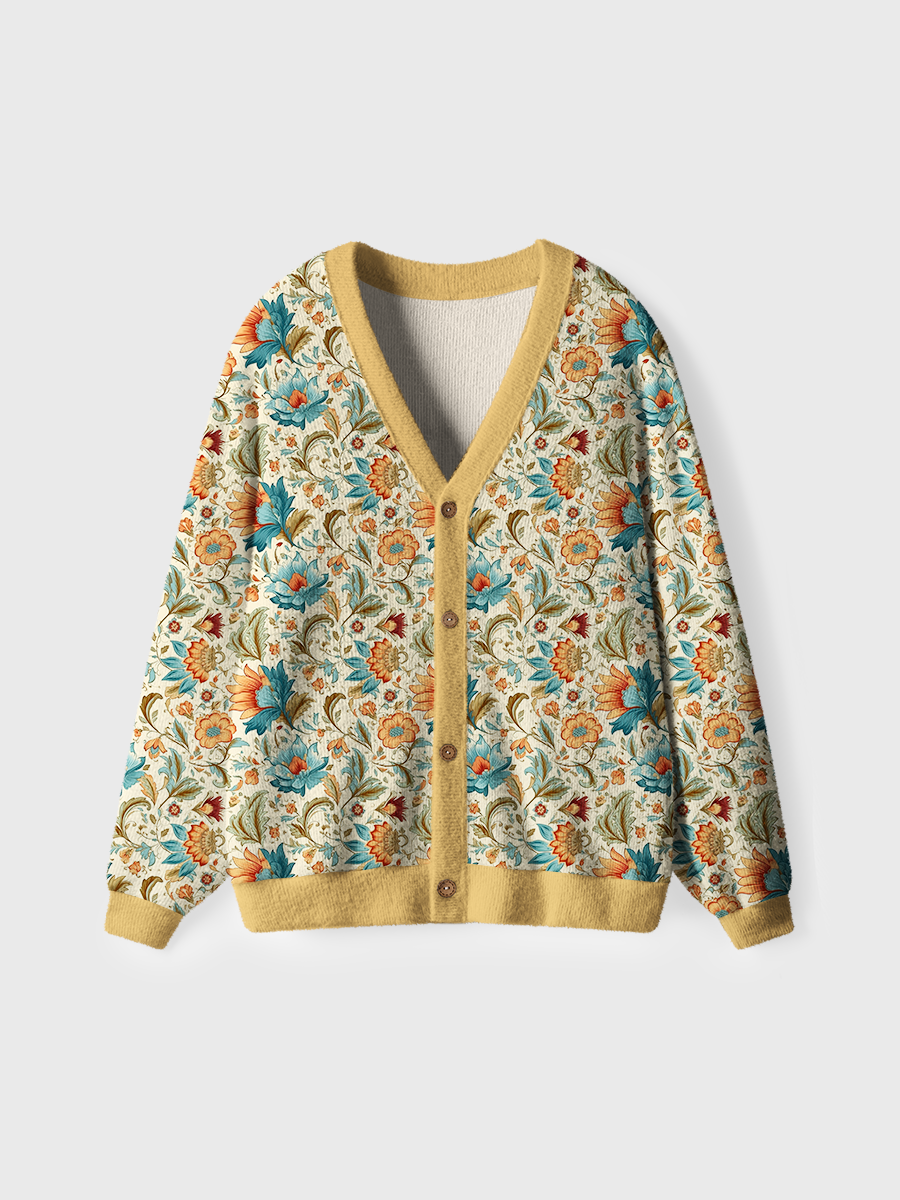 Vintage Flower Aesthetic Style Sweaters