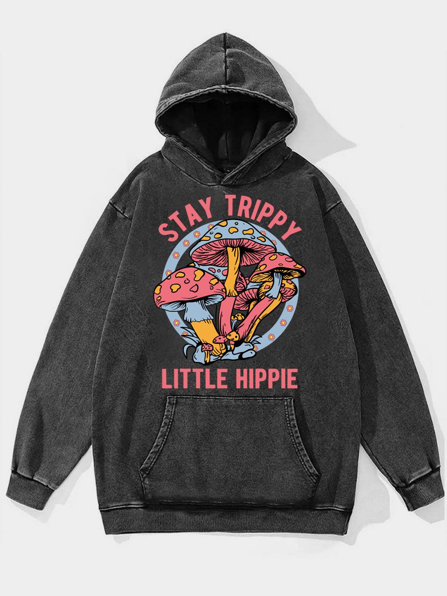 Oversized Mushroom Washed Hoodie