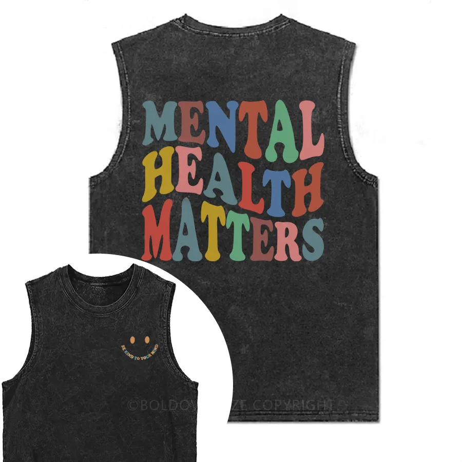 Vintage Health Matters Washed Tank