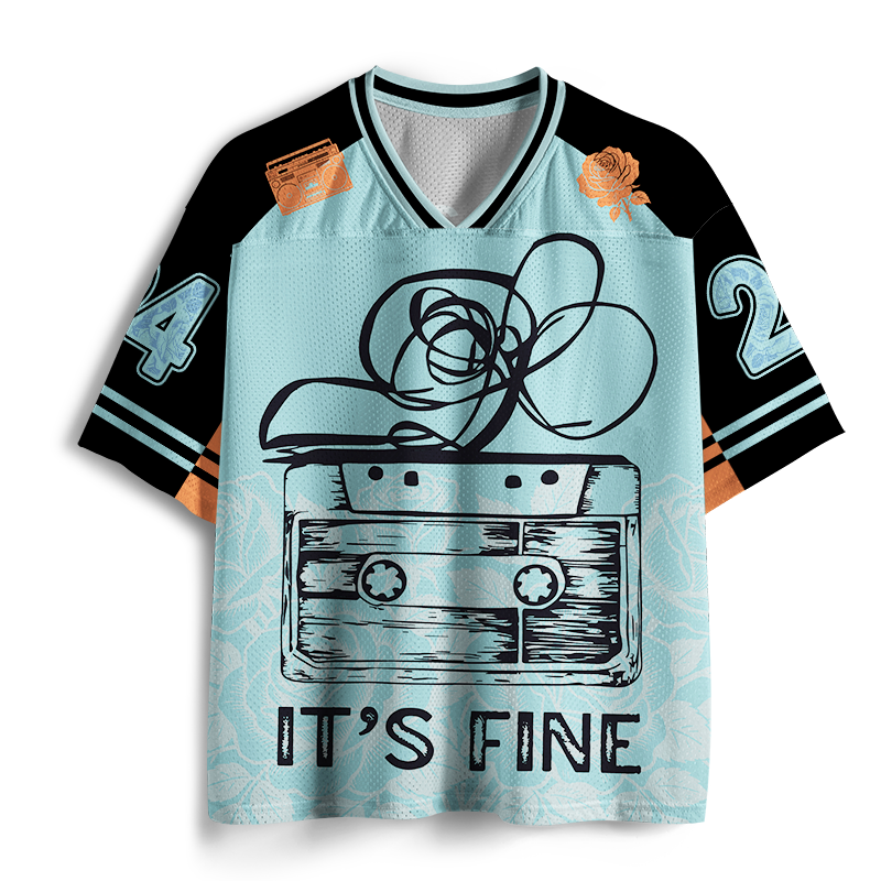Vintage It'S Fine Mesh Jersey