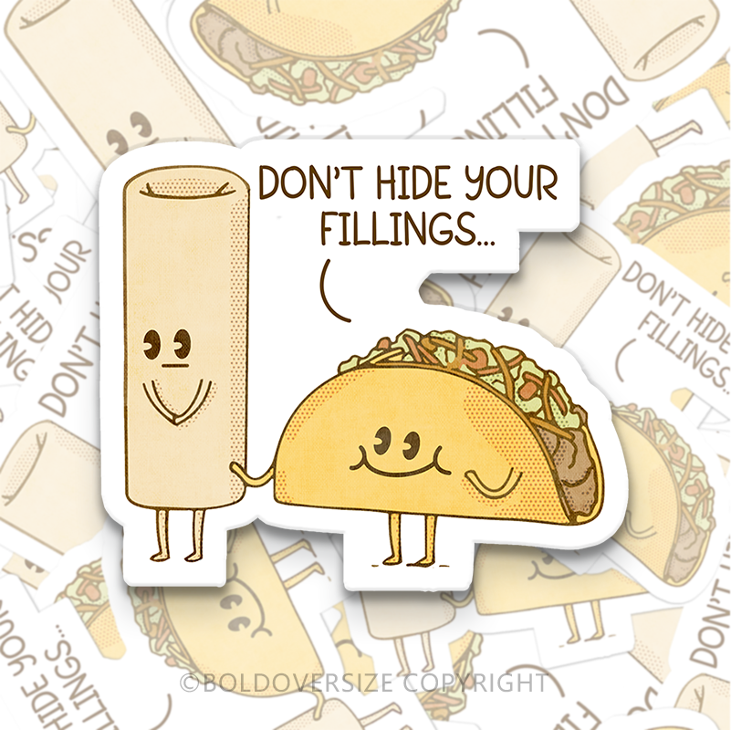 12pcs Vintage Fillings Sticker