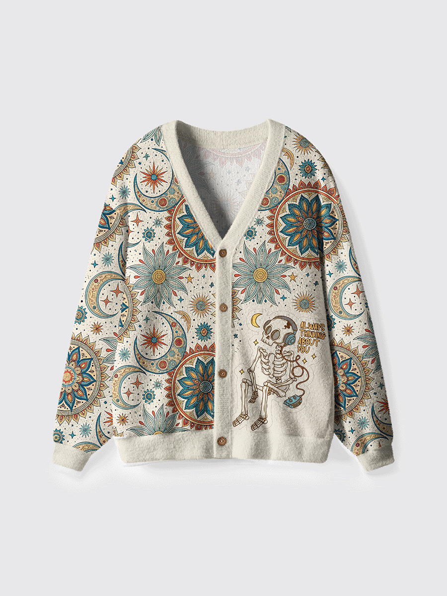 Vintage Always Think About You Cardigan Sweaters