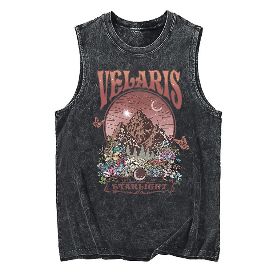 Vintage Court Of Dreams Book Washed Tank