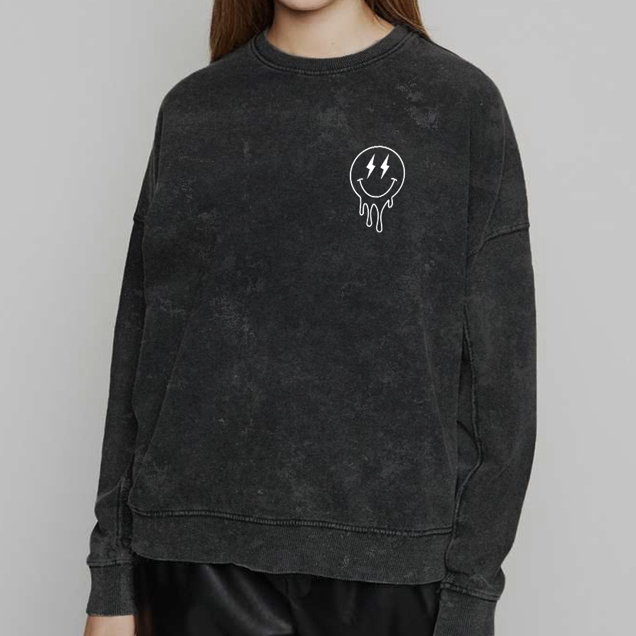 Husbands Last Nerve Washed Sweatshirts