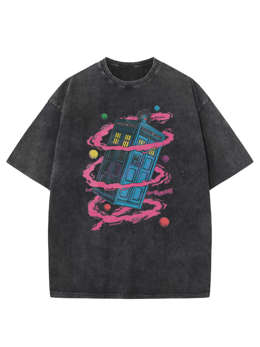 Vintage Lost In Time And Space Washed T-Shirt