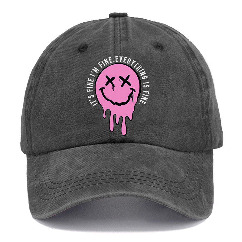 Vintage It'S Fine Washed Cap