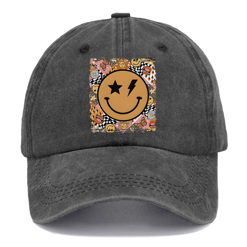 Vintage Smile Washed Cap