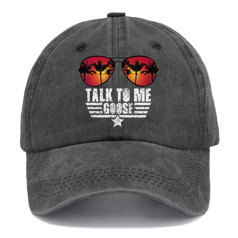 Vintage Talk To Me Goose Washed Cap