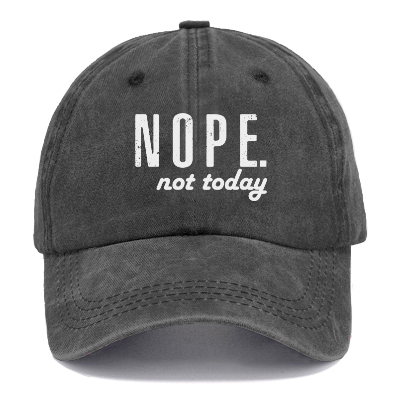 Vintage Nope Washed Cap