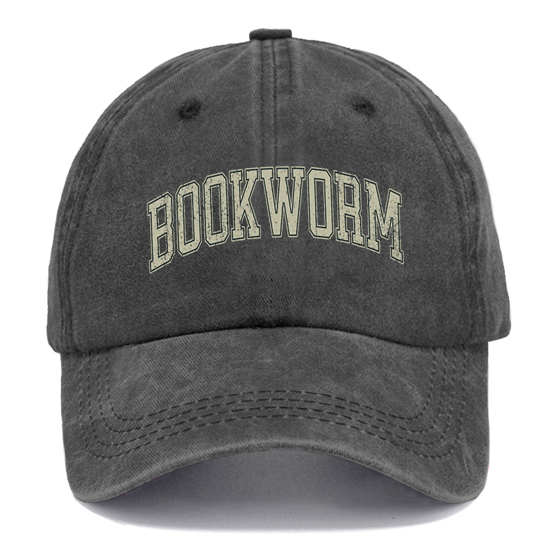Vintage Bookworm Washed Cap