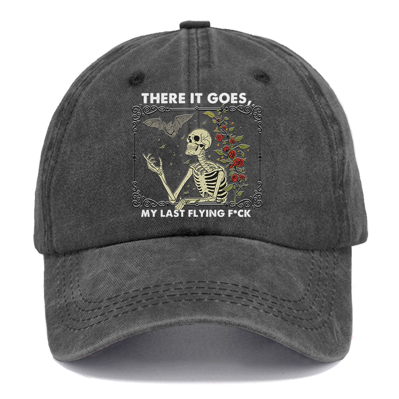 Vintage There It Goes, My Last F*Ck Washed Cap